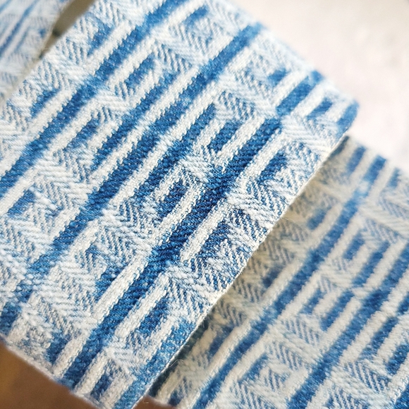 Givenchy 4G Flat Logo Slip On Vacation Denim Sandal - Picture 6 of 15